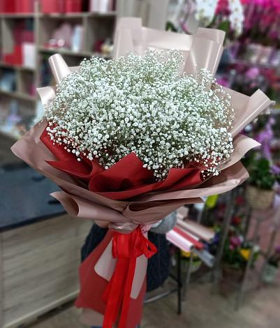 Букет цветов из: Гипсофила в Южноуральске