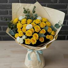 Букет цветов из:  Розы #REPLACE_PRED# Южноуральске