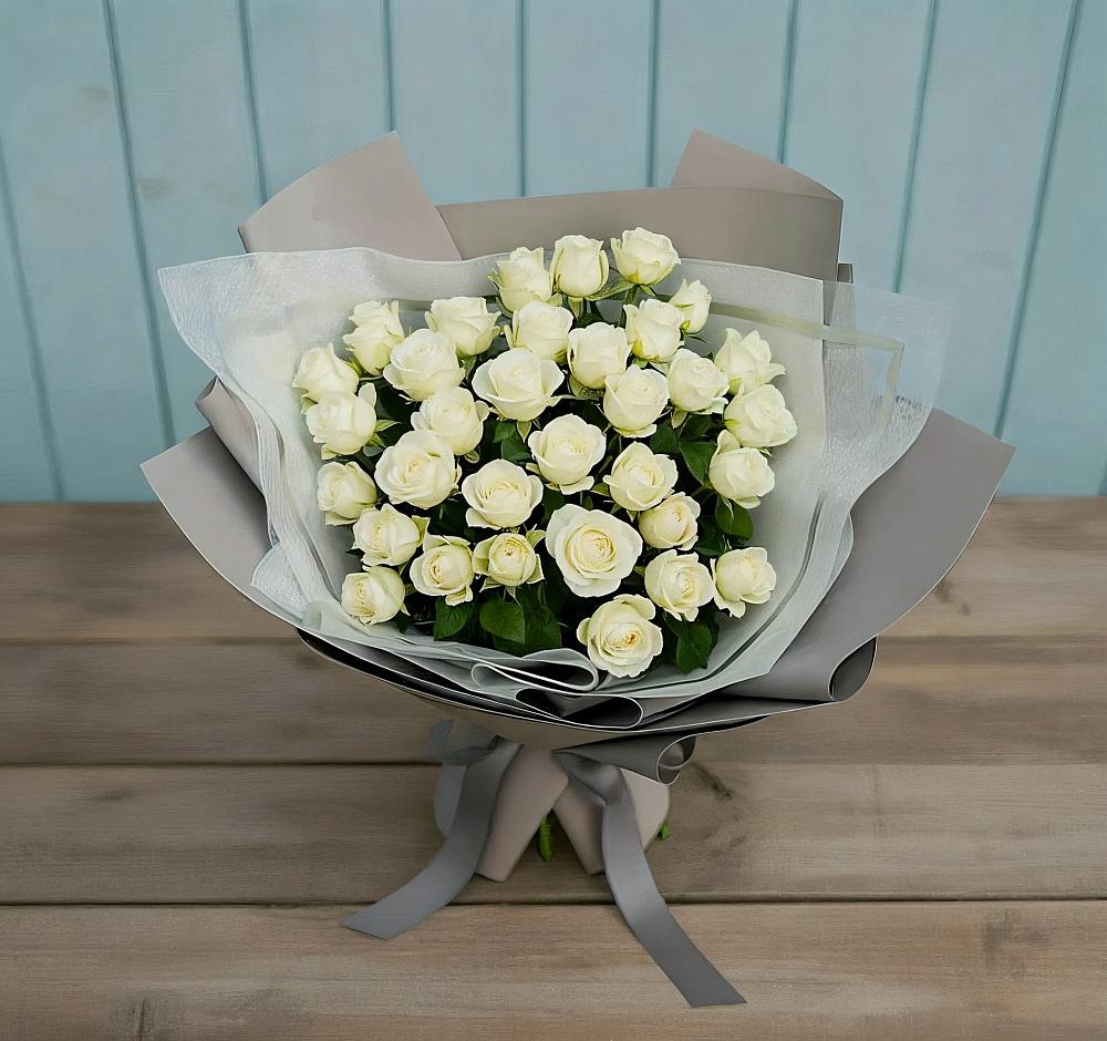 Букет Белоснежная нежность в Южноуральске