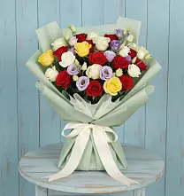 Букет цветов из:  Розы #REPLACE_PRED# Южноуральске