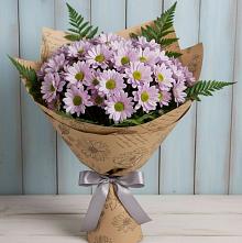 Букет цветов из:  Хризантемы #REPLACE_PRED# Южноуральске