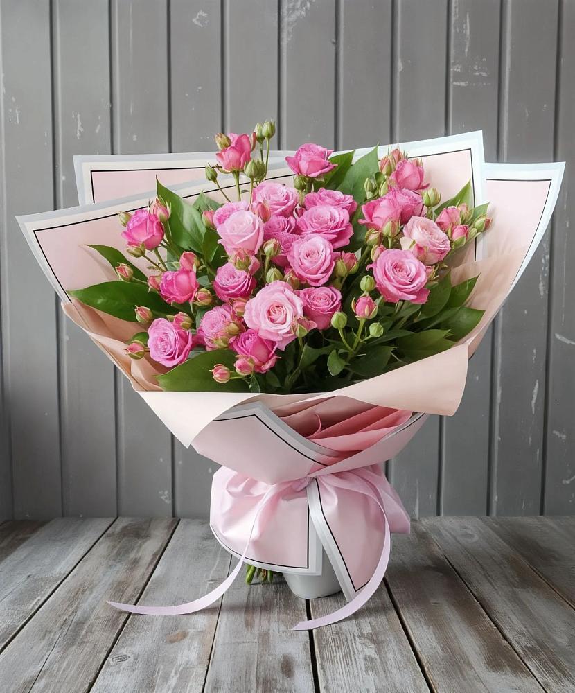 Букет Розовый кустик в Южноуральске