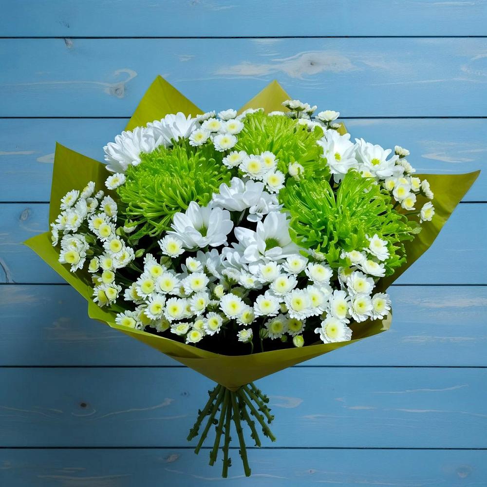 Букет цветов из: Хризантемы в Южноуральске