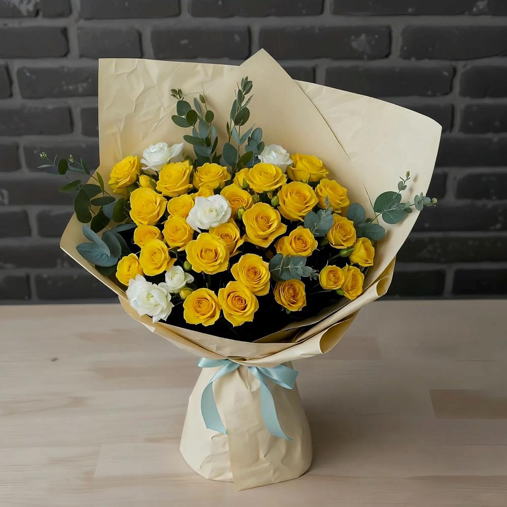 Букет цветов из: Розы в Южноуральске