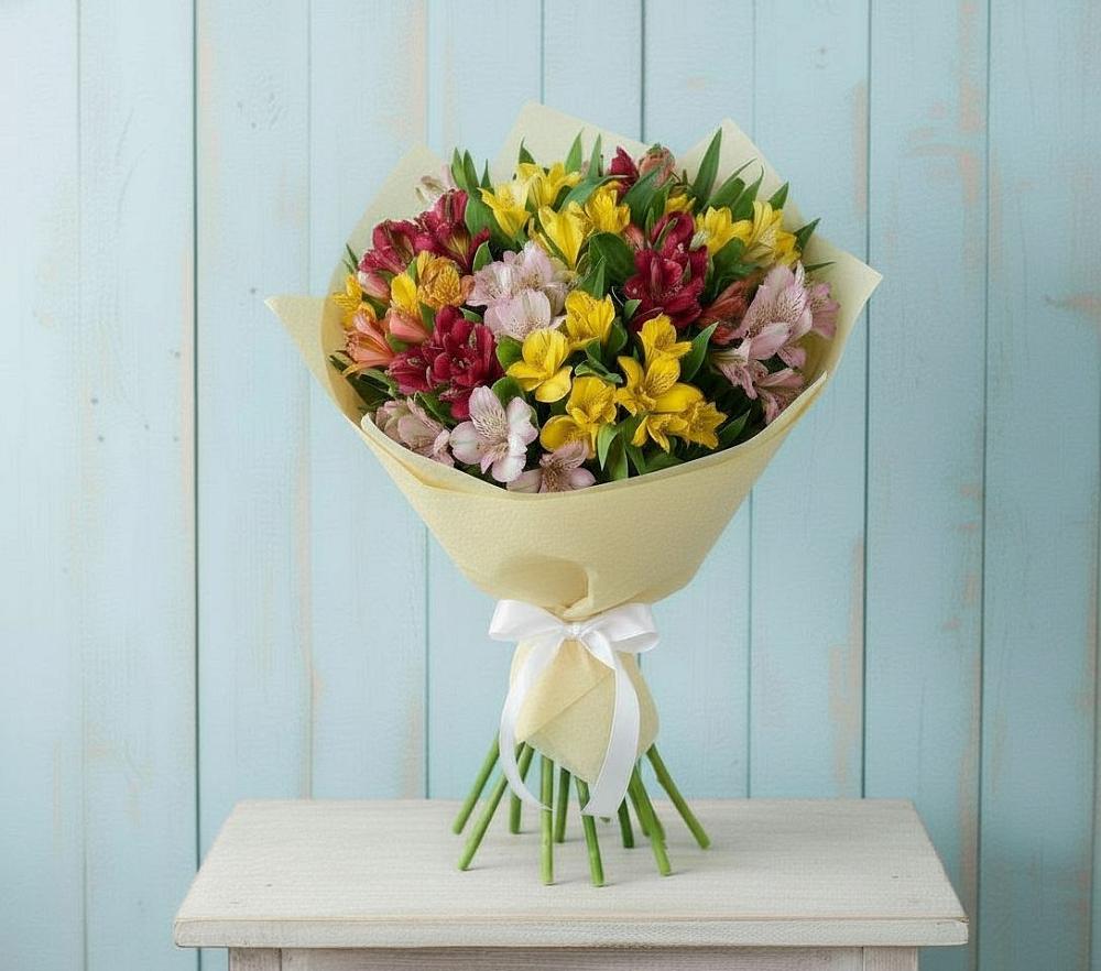 Букет цветов из: Альстромерии в Южноуральске